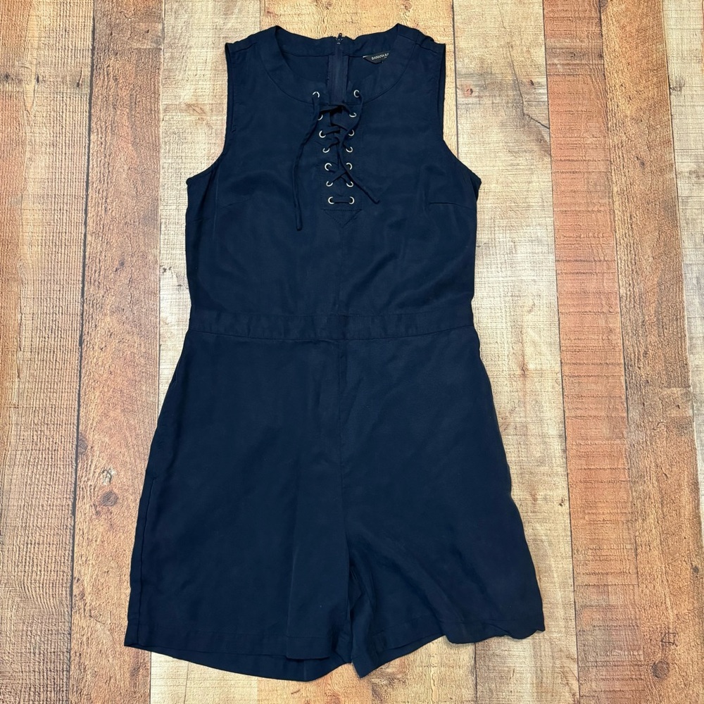 Banana Republic Women's Navy Playsuit-romper Sz2